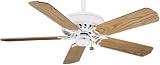 Casablanca 4911D Concentra - 3 Speed Snow White Contemporary Ceiling Fan 50 Blade Span