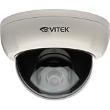 Vitek CCTV VTD-A2812/IW Alpha Series 620tvl Indoor 2.8-12mm A/I Vari Dome with WDR, OSD and Night Watch DSS Technology - White/Ivory -12VDC/24VAC
