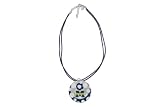 Michigan Wolverines Capiz Double Shell Cord Necklace