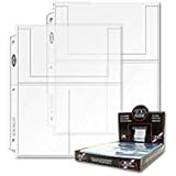 BCW Pro 3-Pocket Page (100 Ct. Box) ( 4" X 6")