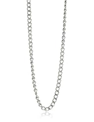 Charles Hubert Paris 3911 W Stainless Steel Pocket Watch Chain