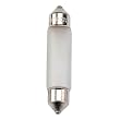 Bulbrite 715635 - 5 Watt Xenon Festoon Light Bulb, 12 Volt, T3-1/4, Frosted