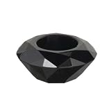 Midwest-CBK Black Crystal Tealight Candle Holder