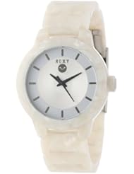 Roxy Womens W237BP-WHT Baroness White Marble Analog Watch
