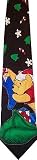 Pooh christmas stocking silk tie