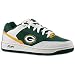 Reebok Men's NFL Packers Recline PH2 Sneaker,White/Green/Gold,8.5 M