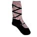 Ballet Point Slipper Dance Look Women's Novelty Socks