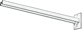 Heavy-duty 20-inch Long-handled Tool Rack -