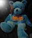 BLUE Plush Teddy Bear Beddy Bear Herbal Lavender Hot Cold Pak microwaveable replacement for hot water bottles, moist heating packs, neck and shoulder heat wraps, aromatherapy heating pad, and ice packs for health and football tailgate.