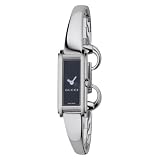 Gucci Women`s YA109522 G Line Steel Black Dial Watch