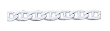Sterling Silver 12.25mm Anchor Chain - 24 inch