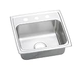 Elkay LRAD191855 4 Faucet Single Basin