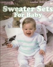 Sweater sets for baby: 4 designs (Leisure Arts leaflet)