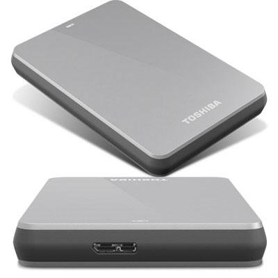 Toshiba Canvio 500 GB USB 3.0 Portable Hard Drive - HDTC605XS3A1 (Silver)