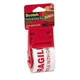 3M Mailing and Storage Tape,'Fragile Handle with Care',WE w/RD