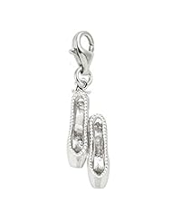 Rembrandt Charms Ballet Slipper Charm with Lobster Clasp