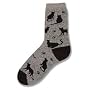 Cat Silhouette Socks
