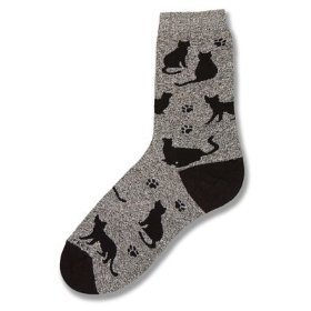Cat Silhouette Socks