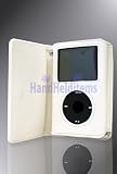 White - HHI iPod Video Soft Leather Wallet Case