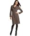 Calvin Klein Cowl-Neck Tie-Waist Sweater Dress