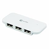 Macally 4PORTHUB USB 2.0 Hi-Speed 4 Port Hub - White