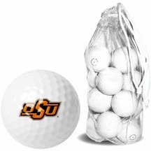 Oklahoma State Cowboys 15 Golf Ball Clear Pack