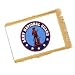Army National Guard Fringed Flag with Pole Hem