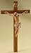 12 Inch Fontanini Woodtone Crucifix 250