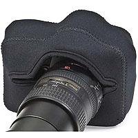 LensCoat Soft Neoprene BodyGuard for Semi Pro SLR Cameras without Optional Grips Attached - Black