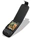 Electronics : Noir Luxe Black Leather Flip Case for Palm Pixi Plus