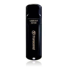 Transcend JetFlash 700 32GB USB-Stick USB 3.0 (bis zu 52MB/s) schwarz [Amazon Frustfreie Verpackung]
