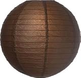 Chocolate Brown 8 Inch Paper Lantern