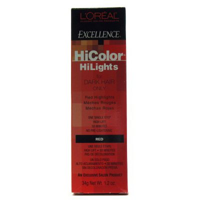 loreal hicolor highlights blue