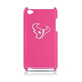 NFL Houston Texans Varsity Jacket Hardshell Case for iPod Touch 4G, Pink, 4.4x2.4-Inch
