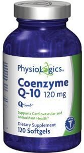 CoQ10 Q-Sorb 120mg 120sg by PhysioLogics by PhysioLogics