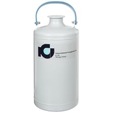 International Cryogenics LN2 Liquid Nitrogen Storage Dewar, 6 L