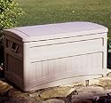 Suncast Outdoor Patio or Deck Accessories Storage Box