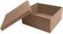 Paper Mache 7" Square Box