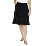 Women's Plus-Size Merona® Ebony Below-Knee Basic Skirt