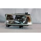 1993-1999 VOLKSWAGEN JETTA SINGLE BULB LEFT HAND AUTOMOTIVE REPLACEMENT HEAD LIGHT... by TYC