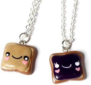 Peanut Butter and Jelly Necklaces