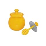 Livestrong by Chantal Sugar Honey Bowl with Dripper, Glossy Golden Yellow