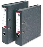 (Pack of 10) 5 Star Office Lever Arch File 70mm A4 Cloudy Grey