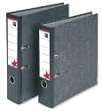 (Pack of 10) 5 Star Office Lever Arch File 70mm A4 Cloudy Grey