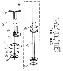 PENTAIR PAC-FAB BRACKET - POSITION POLY CARB - 27-3064