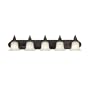 Energy Star Qualified Five-Light Bathroom Fixture from Destination Lighting