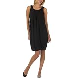 Mossimo Black: Banded Bottom Knit Dress - Ebony