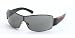 PRADA SPS 52ES 5AV5Z1 GUNMETAL BLACK POLARIZED SUNGLASSES