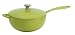 Kitchen & Housewares : Mario Batali 4-Quart Risotto and Saucier Pan, Pesto