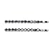 Karina, Hematite Single Line Bobby Pins